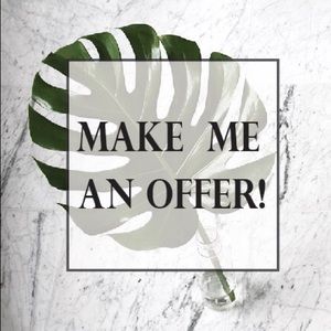 Make me an offer! Everything must go!